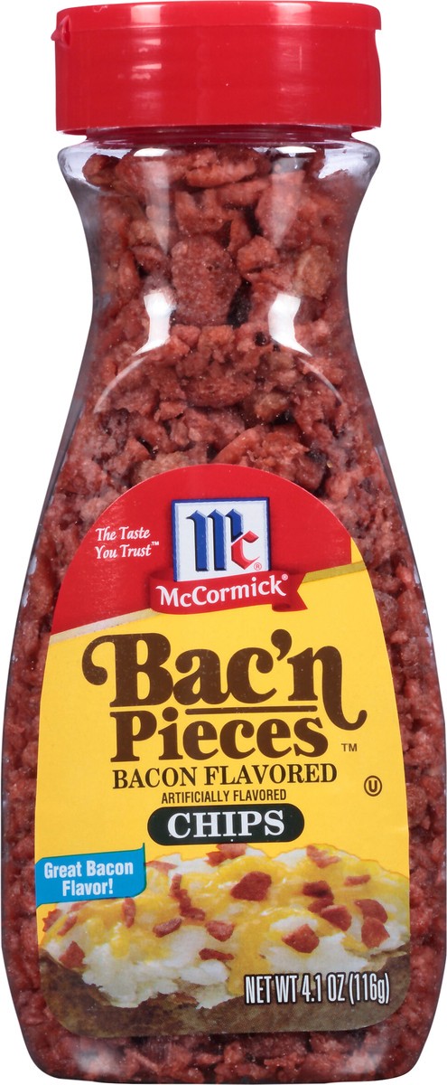 slide 7 of 9, McCormick Imitation Bacon Chips, 4.1 oz, 4.1 oz