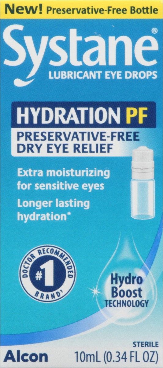 slide 8 of 9, Systane Hydration Multi-Dose Preservative Free Drops - 0.34 fl oz, 0.34 fl oz