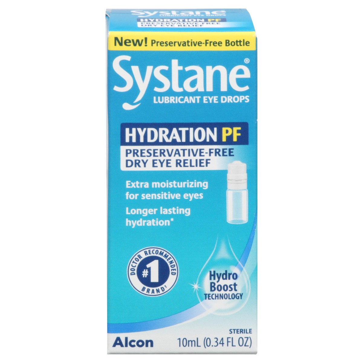 slide 1 of 9, Systane Hydration Multi-Dose Preservative Free Drops - 0.34 fl oz, 0.34 fl oz