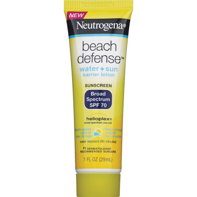 slide 1 of 1, Neutrogena Beach-Defense Sunscreen Spf 70, 1 oz