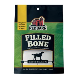 Redbarn Cheese & Bacon Filled Bone - Small
