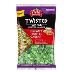 Fresh Express Twisted Caesar Creamy Truffle Caesar Chopped Salad Kit
