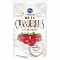 Kroger Premium Sweetened Dried Cranberries