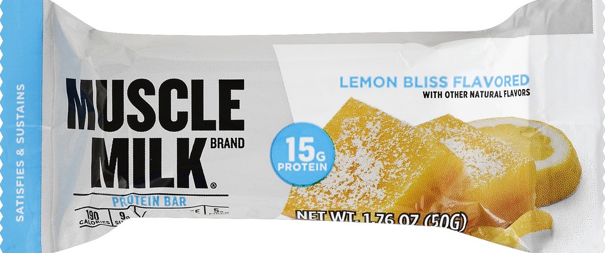 slide 5 of 5, Muscle Milk Protein Bar Lemon Bliss, 1.7 oz