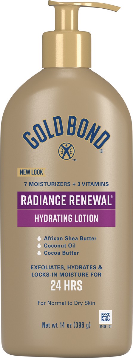 slide 7 of 7, Gold Bond Ultimate Radiance Renewal Skin Lotion (14 Oz), 14 oz