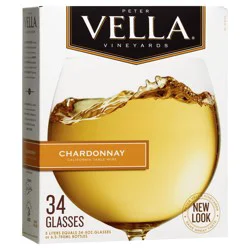 Peter Vella Vineyards Chardonnay White Wine 5L Box Wine