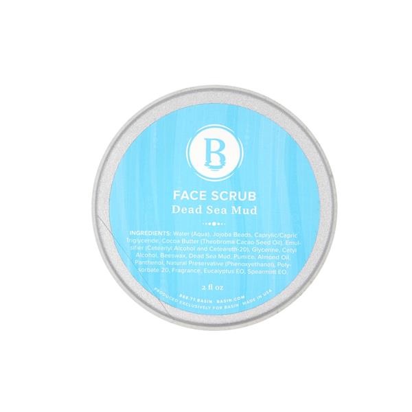 slide 1 of 1, Basin Face Scrub Dead Sea Mud, 2 fl oz