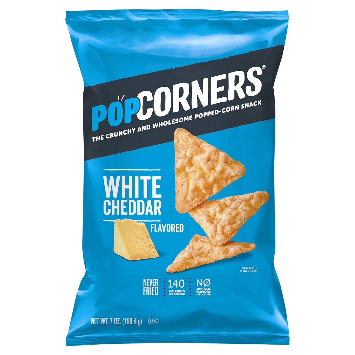 PopCorners The Crunchy And Wholesome PoppedCorn Snack White Cheddar