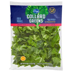 Kroger Collard Greens Bag