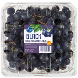 Kroger Seedless Black Grapes