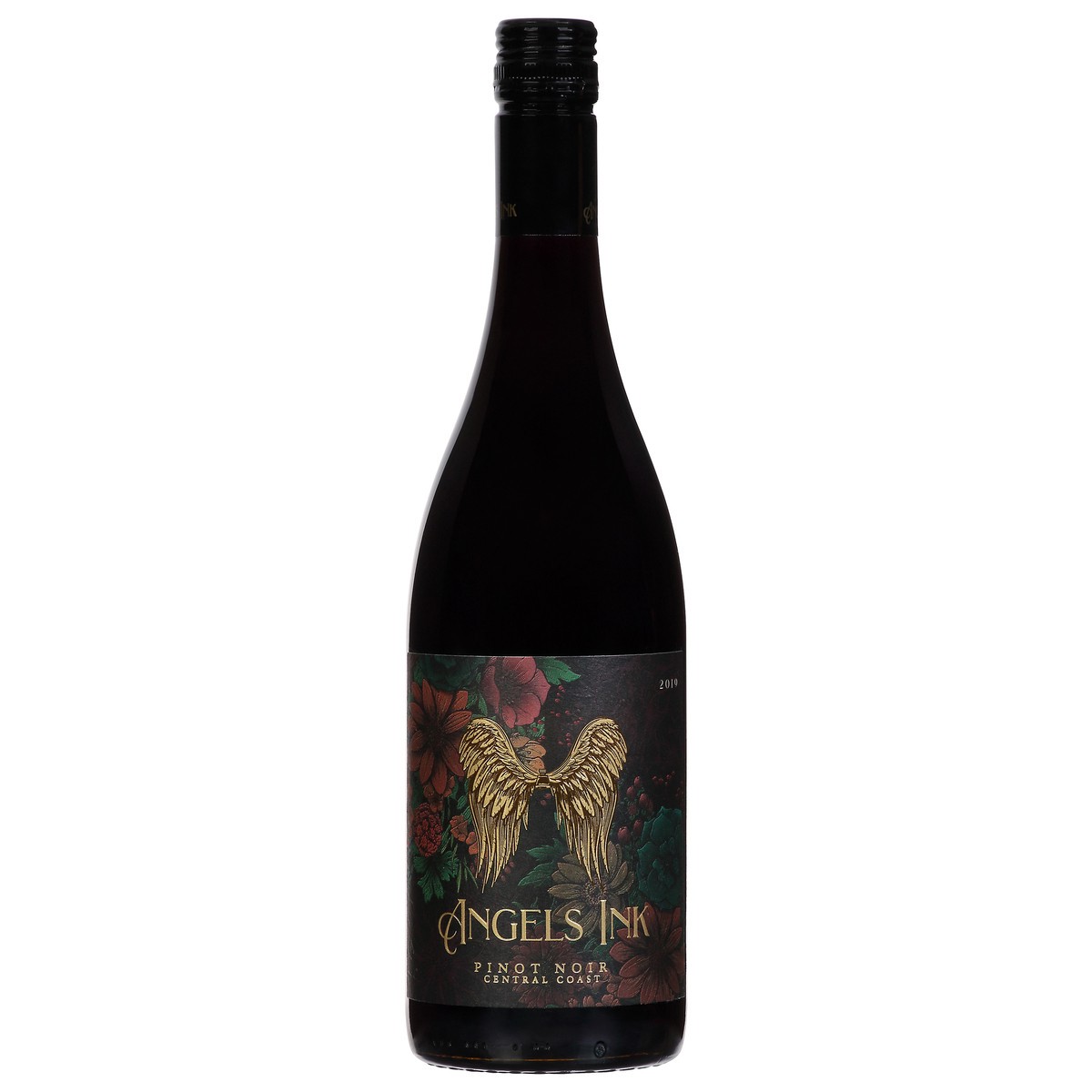 slide 10 of 11, Angels Ink Central Coast Pinot Noir 750 ml, 750 ml