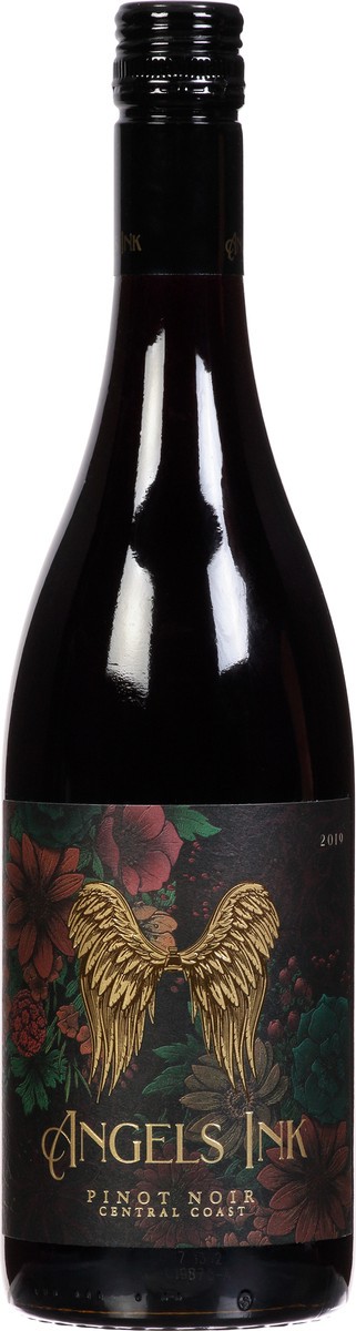 slide 7 of 11, Angels Ink Central Coast Pinot Noir 750 ml, 750 ml
