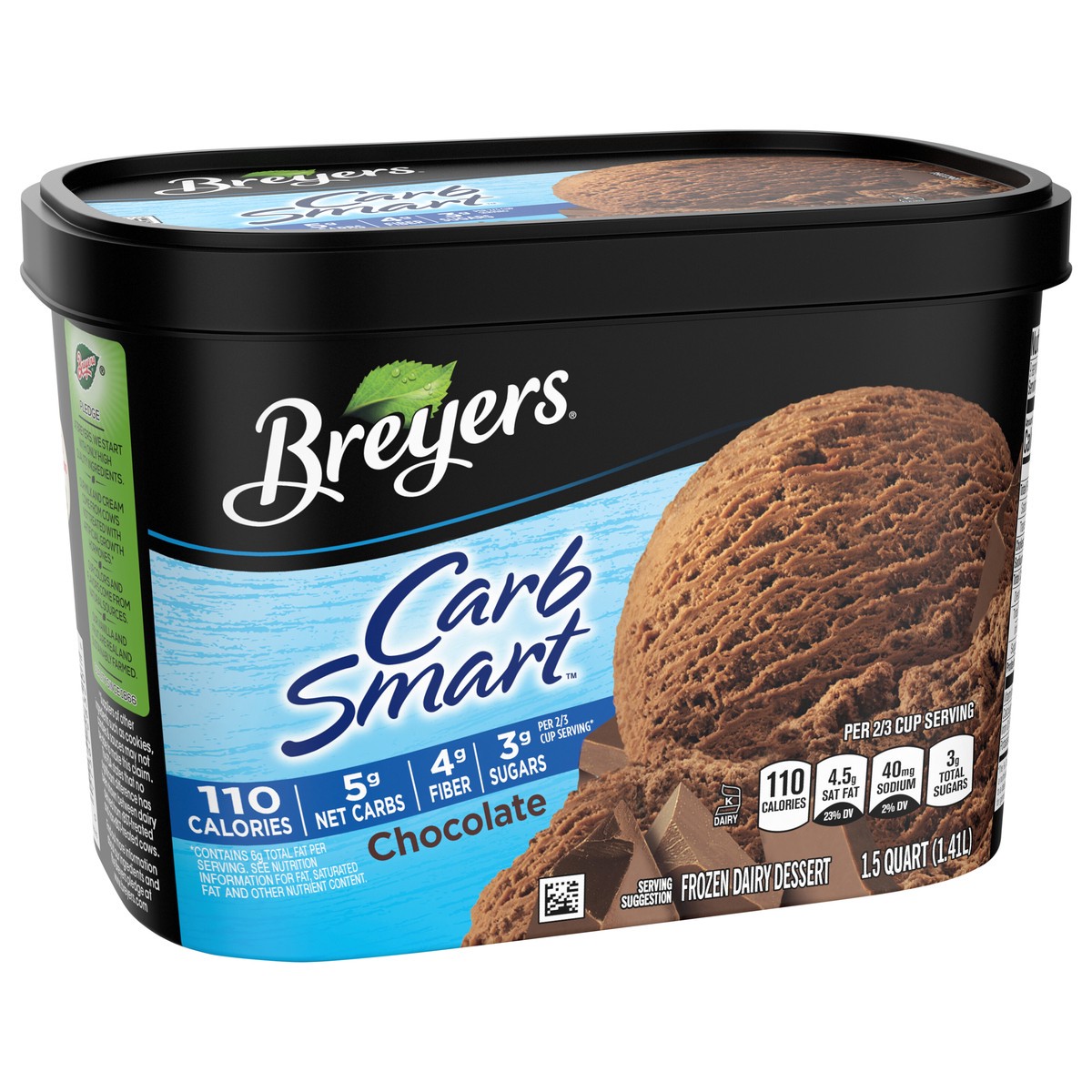 slide 2 of 9, Breyers Breyer's Carb Smart Chocolate, 