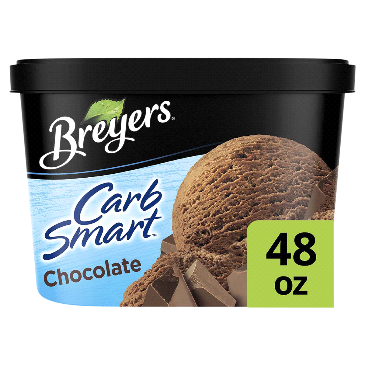slide 1 of 5, Breyer's Chocolate CarbSmart Frozen Dairy Dessert, 1.5 qt