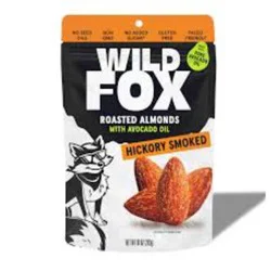 Wild Fox Roasted Almonds With Avocado Oil, Hickory Smoked