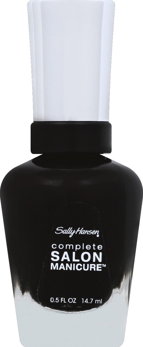 slide 2 of 2, Sally Hansen Complete Salon Manicure Nail Polish Hooked On Onyx, 403 ct; 0.5 fl oz