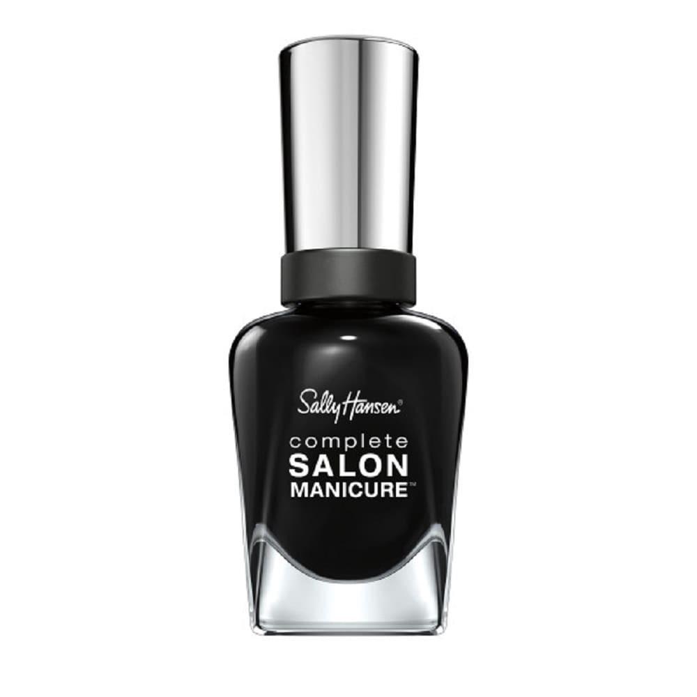 slide 1 of 2, Sally Hansen Complete Salon Manicure Nail Polish Hooked On Onyx, 403 ct; 0.5 fl oz