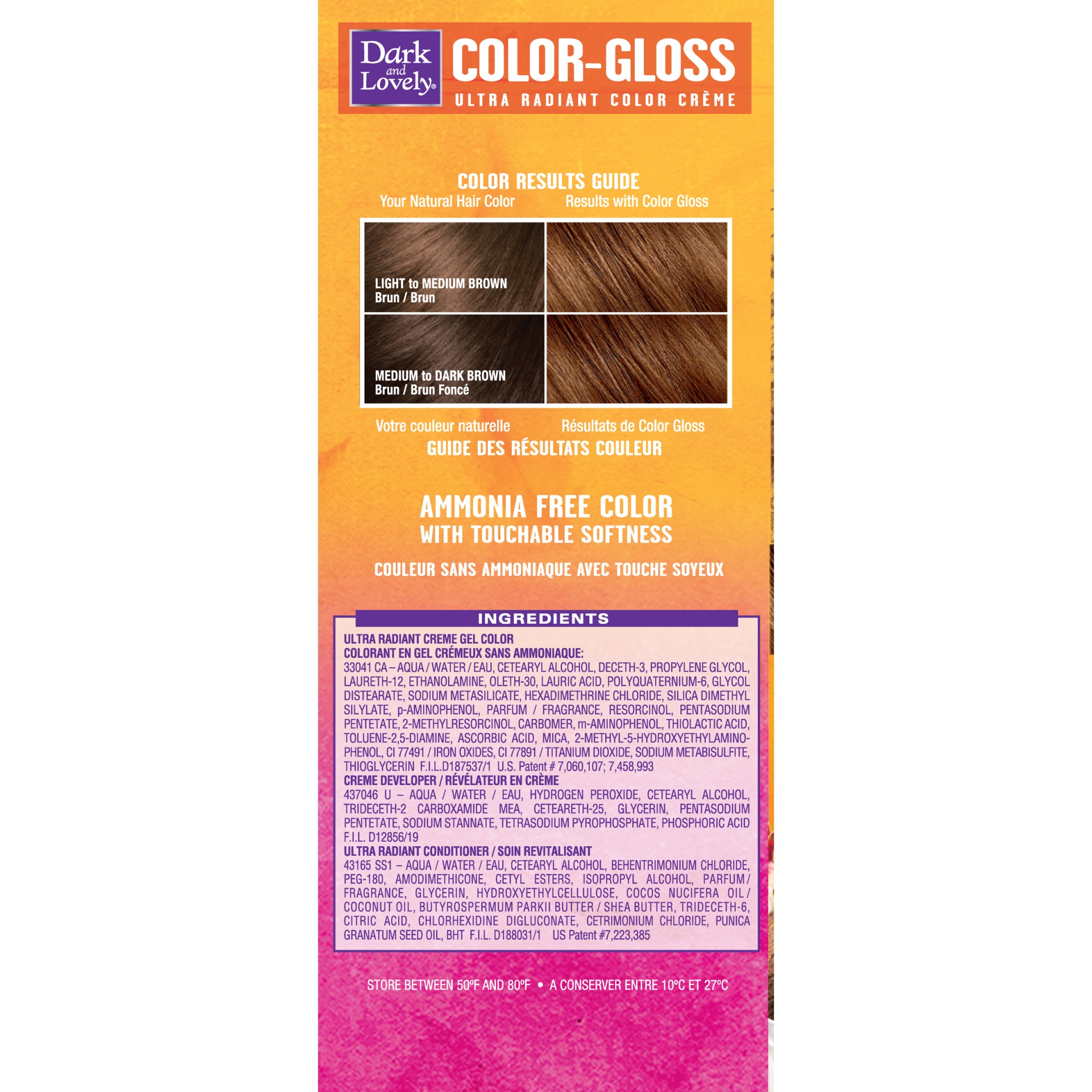 slide 5 of 8, Dark & Lovely Color Gloss Semi Permanent Hair Color - Golden Brown, 1 ct