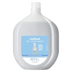 Method Gel Hand Soap, Refill, Sweet Water, 34 Fl Oz