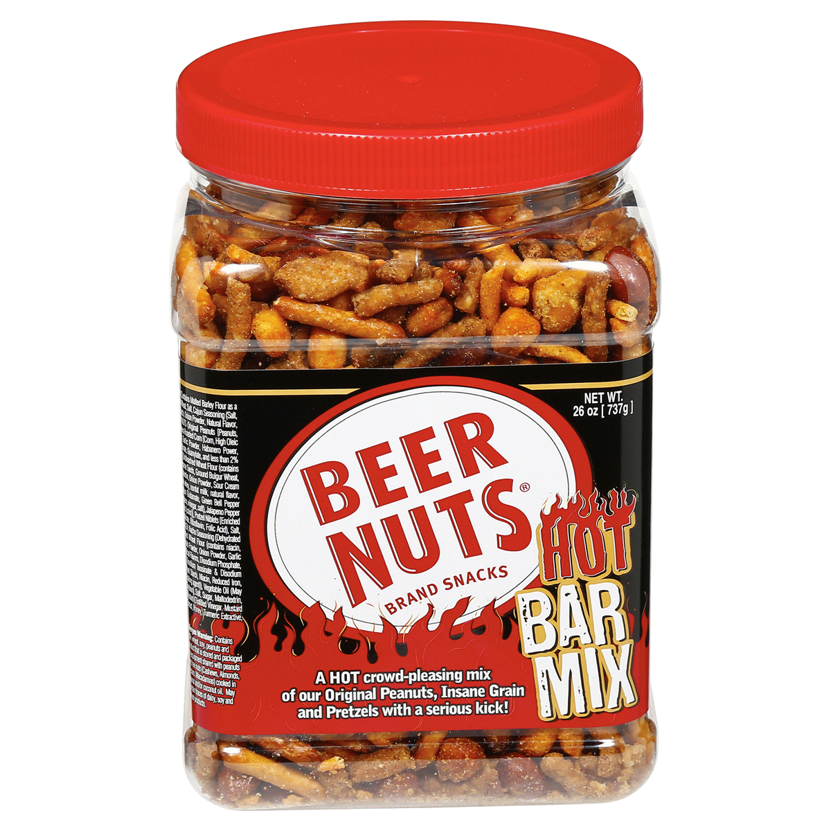 slide 1 of 5, Beer Nuts Hot Bar Mix, 26 oz