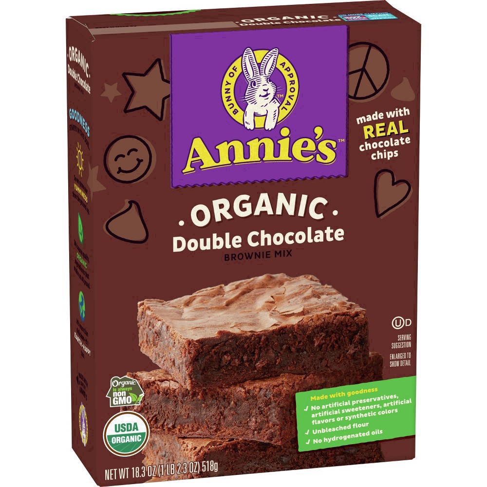 slide 53 of 70, Annie's Annies Double Chocolate Brownie Baking Mix, 18.3 oz