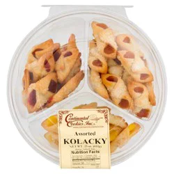 Continental Cookies Inc Assorted Kolacky Cookies