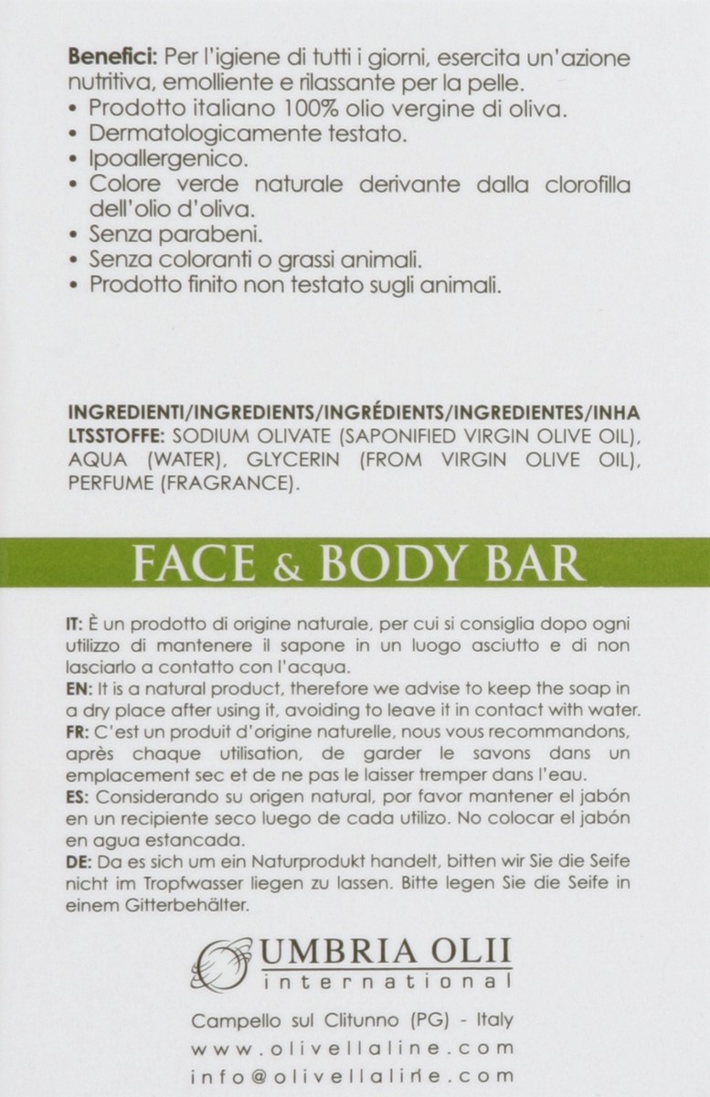 slide 4 of 5, Olivella Face & Body Bar 5.29 oz, 5.29 oz