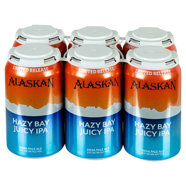 slide 1 of 1, Alaskan Brewing Co. Hazy Bay Juicy Ipa Beer, 12 fl oz