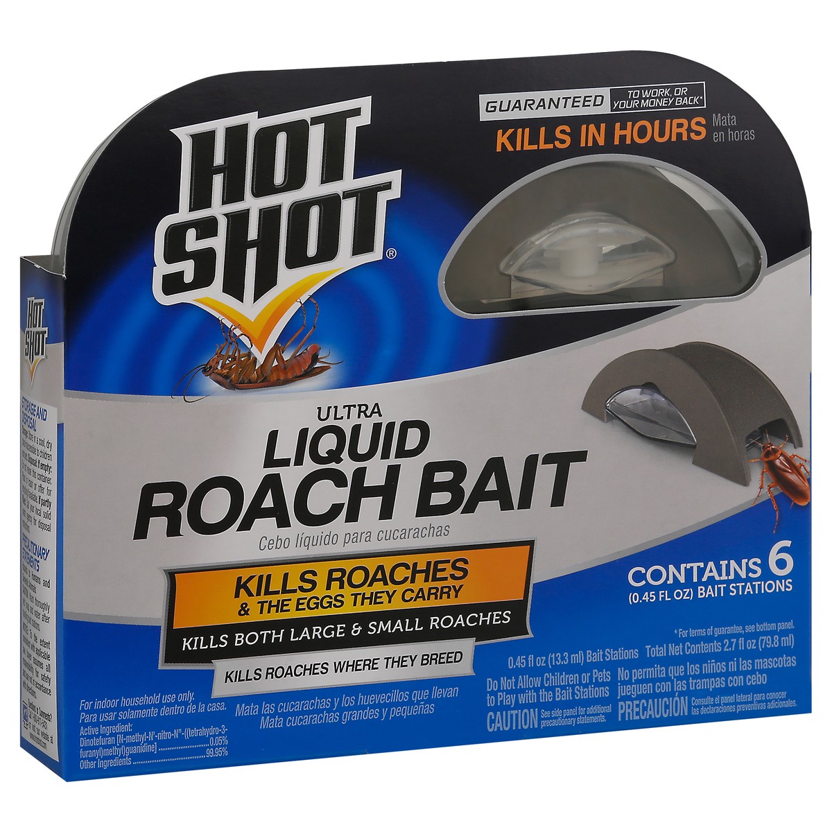 slide 2 of 12, Hot Shot Ultra Liquid Roach Bait 6 ea, 6 ct