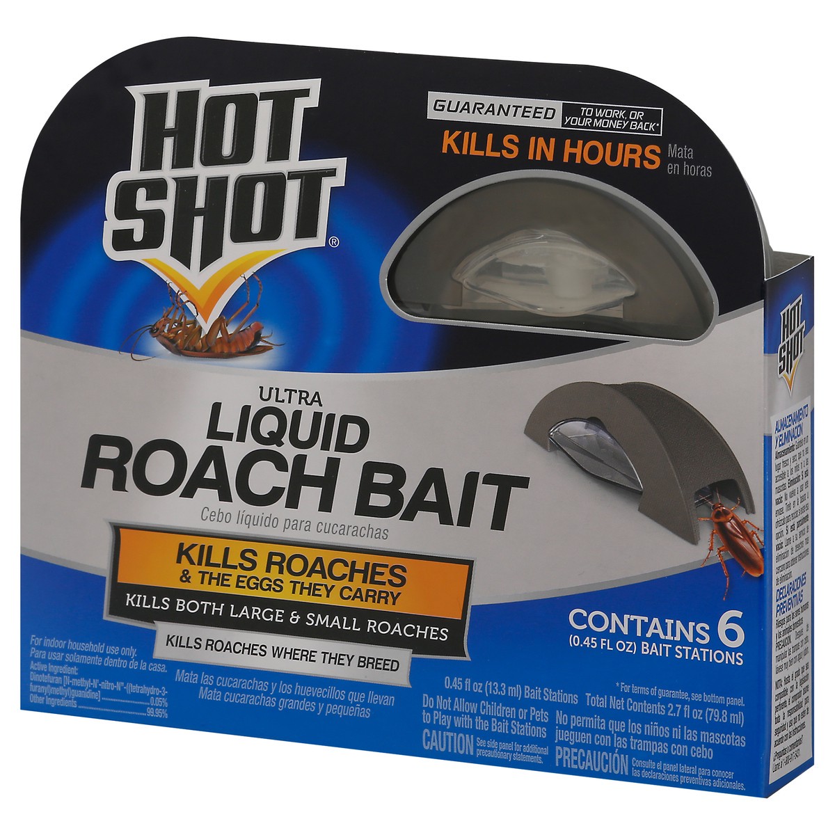 slide 8 of 12, Hot Shot Ultra Liquid Roach Bait 6 ea, 6 ct