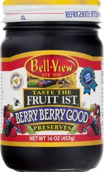 Bell-View Taste The Fruit 1st Berry Berry Good Preserves 16 oz