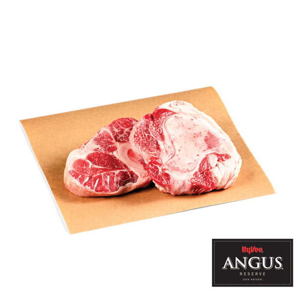 slide 1 of 1, Hy-Vee Angus Reserve Beef Shank Cross Cut, per lb