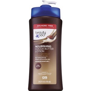 slide 1 of 1, Beauty 360 Nourishing Cocoa Butter Lotion, 24.5 fl oz