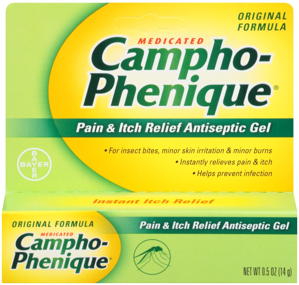 slide 1 of 1, Camphophenique Original Formula Pain Relieving Antiseptic Gel, 0.5 oz