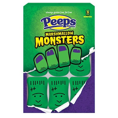 slide 1 of 1, Peeps Marshmallow Monsters, 9 ct