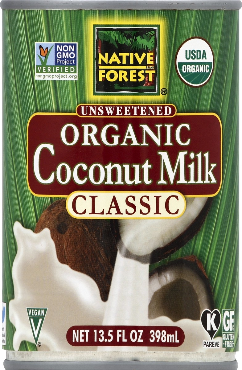 slide 1 of 2, Native Forest Organic Classic Unsweetened Coconut Milk 13.5 fl oz, 13.5 fl oz