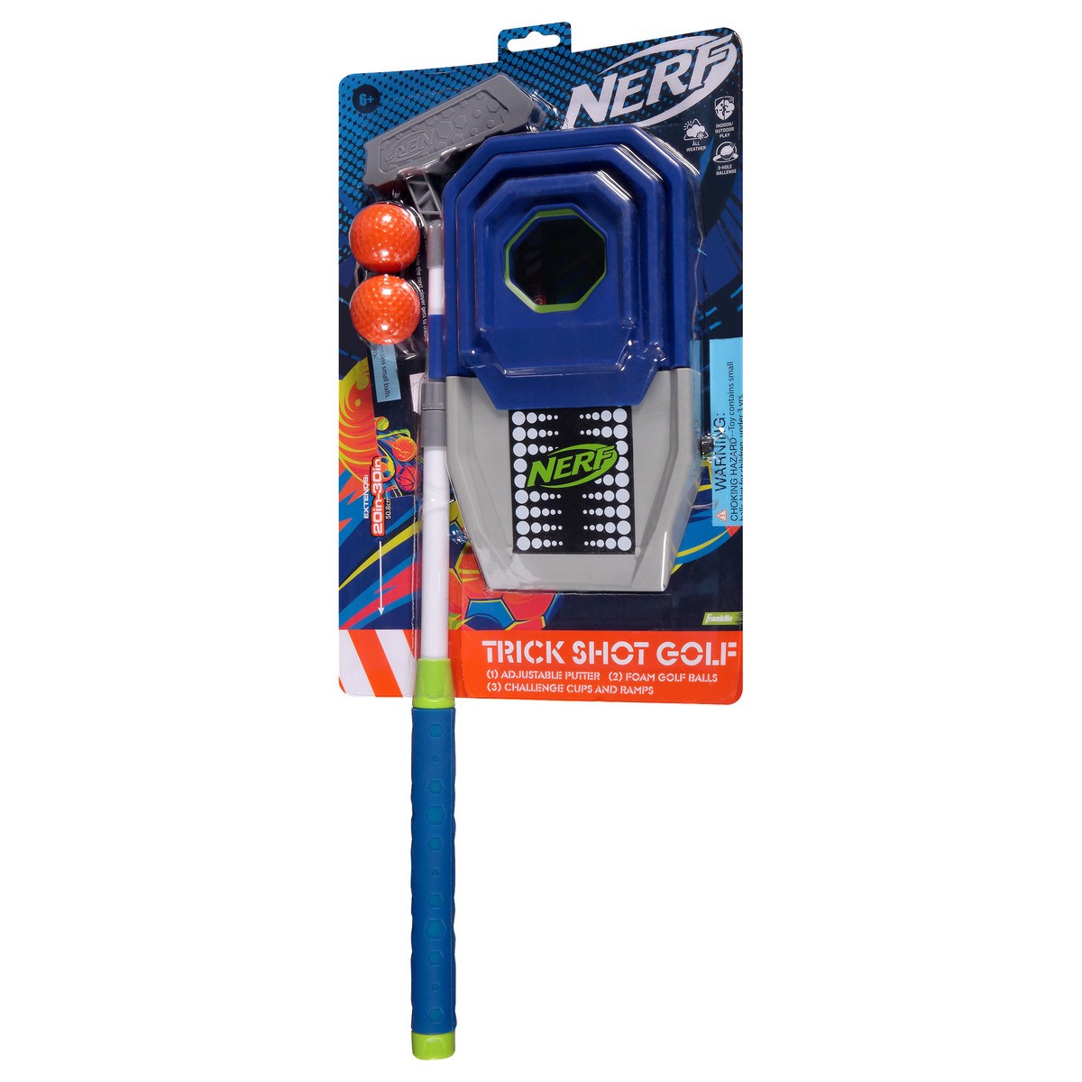 slide 3 of 9, Nerf Trick Shot Golf Set Toy 1 ea, 1 ct