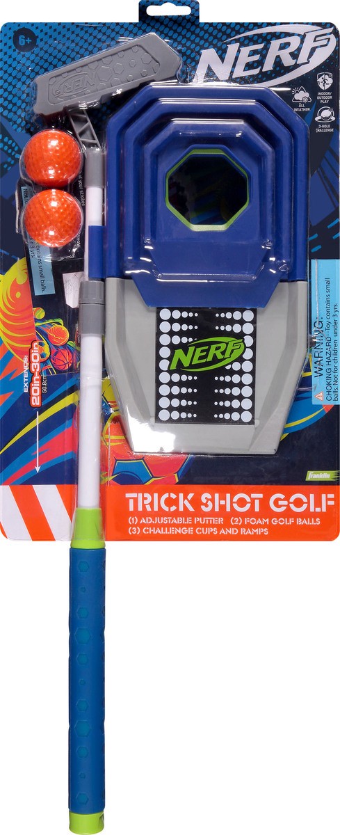 slide 6 of 9, Nerf Trick Shot Golf Set Toy 1 ea, 1 ct