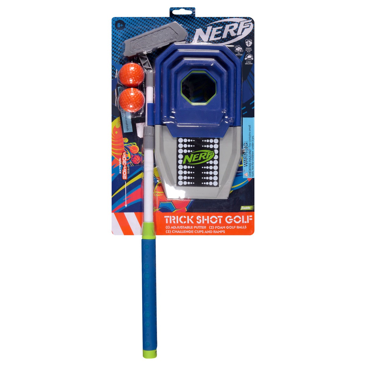 slide 1 of 9, Nerf Trick Shot Golf Set Toy 1 ea, 1 ct