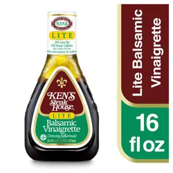 Ken's Steak House Lite Balsamic Vinaigrette Salad Dressing & Marinade 16 fl oz