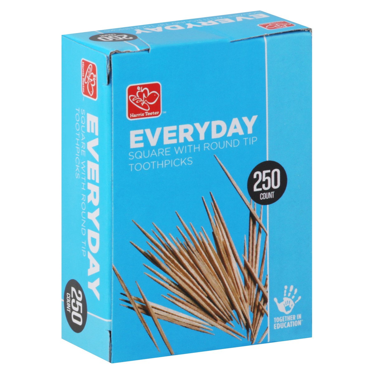 slide 1 of 9, Harris Teeter yourhome Toothpicks, 250 ct