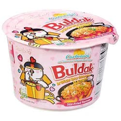 Samyang Buldak Spicy Ramen Carbonara Big Bowl - 3.7 Oz