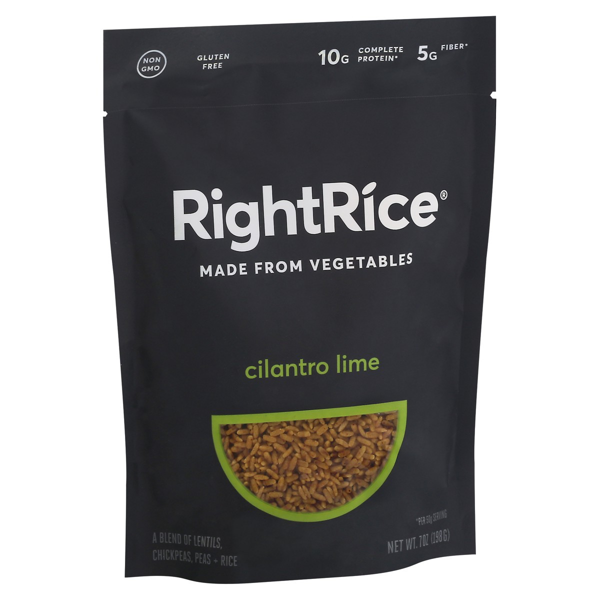 slide 2 of 9, RightRice Rice, Cilantro Lime, 7 oz