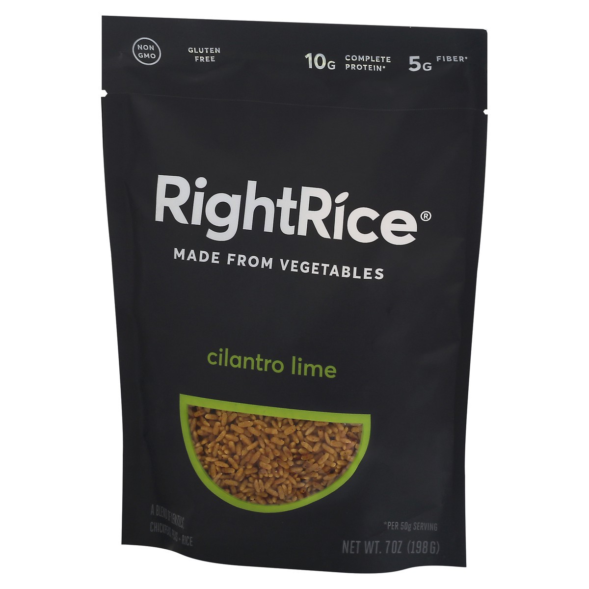 slide 3 of 9, RightRice Rice, Cilantro Lime, 7 oz