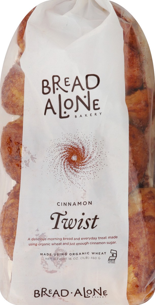 slide 2 of 5, Bread Alone Bread, Cinnamon Twist, 16 oz