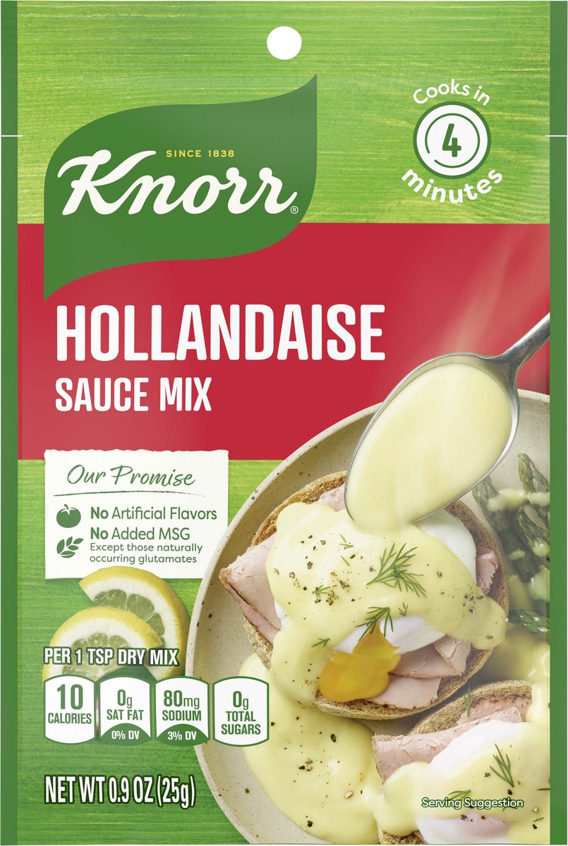 slide 1 of 3, Knorr Sauce Mix Hollandaise 0.9 oz, 0.9 oz