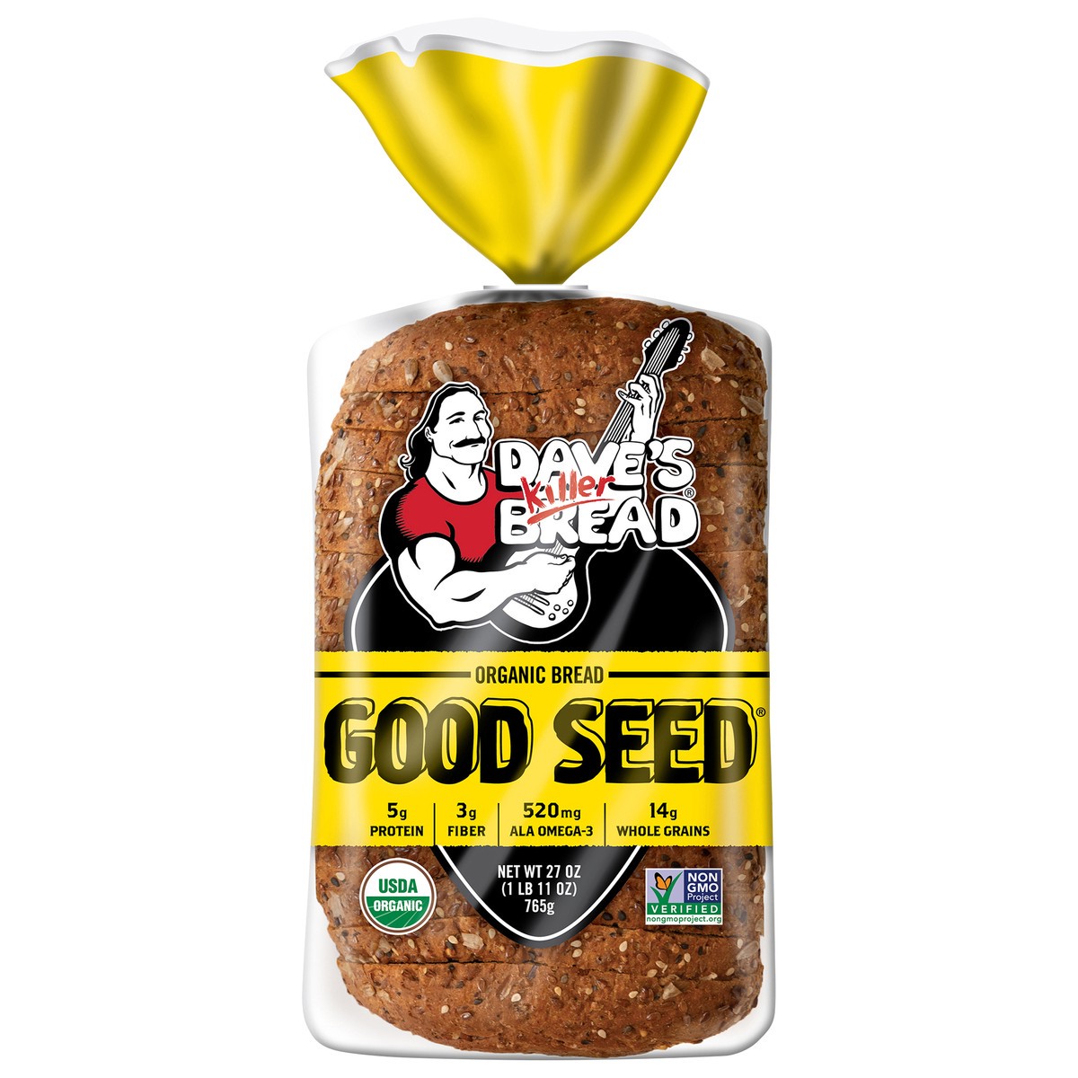 slide 1 of 9, Dave's Killer Bread Good Seed Whole Grain Organic Bread, 27 oz