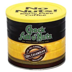Chock full o'Nuts Colombian Medium Roast Ground - 24 oz Can