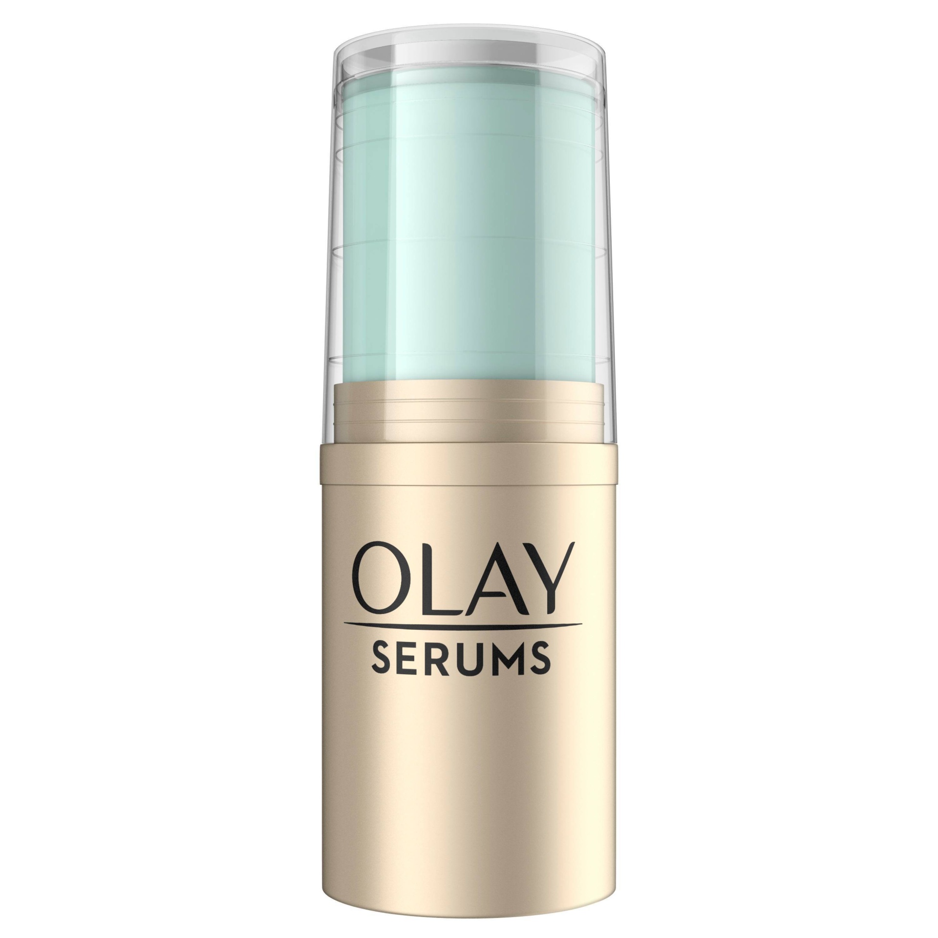 slide 1 of 1, Olay Serums Pressed Serum Stick Cooling Hydration, 0.47 oz