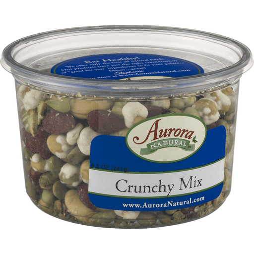 slide 2 of 8, Aurora Natural Crunchy Mix, 8.5 oz